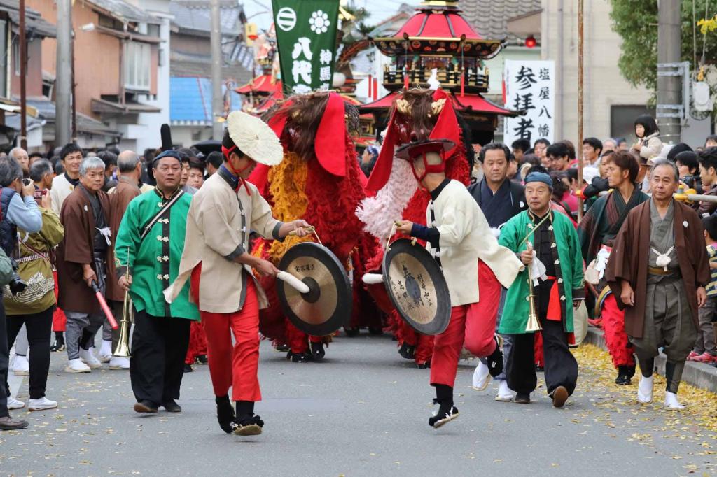 Guide to the Shinkō Procession (o-nobori)
