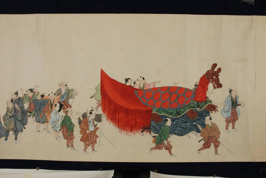Myōken Shrine Festival Scrolls